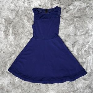 Blue Express Mesh Dress XS Petite